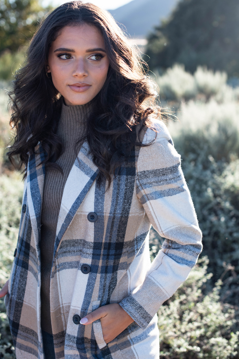 The Melton Check Coat – Strength & Honour Shop